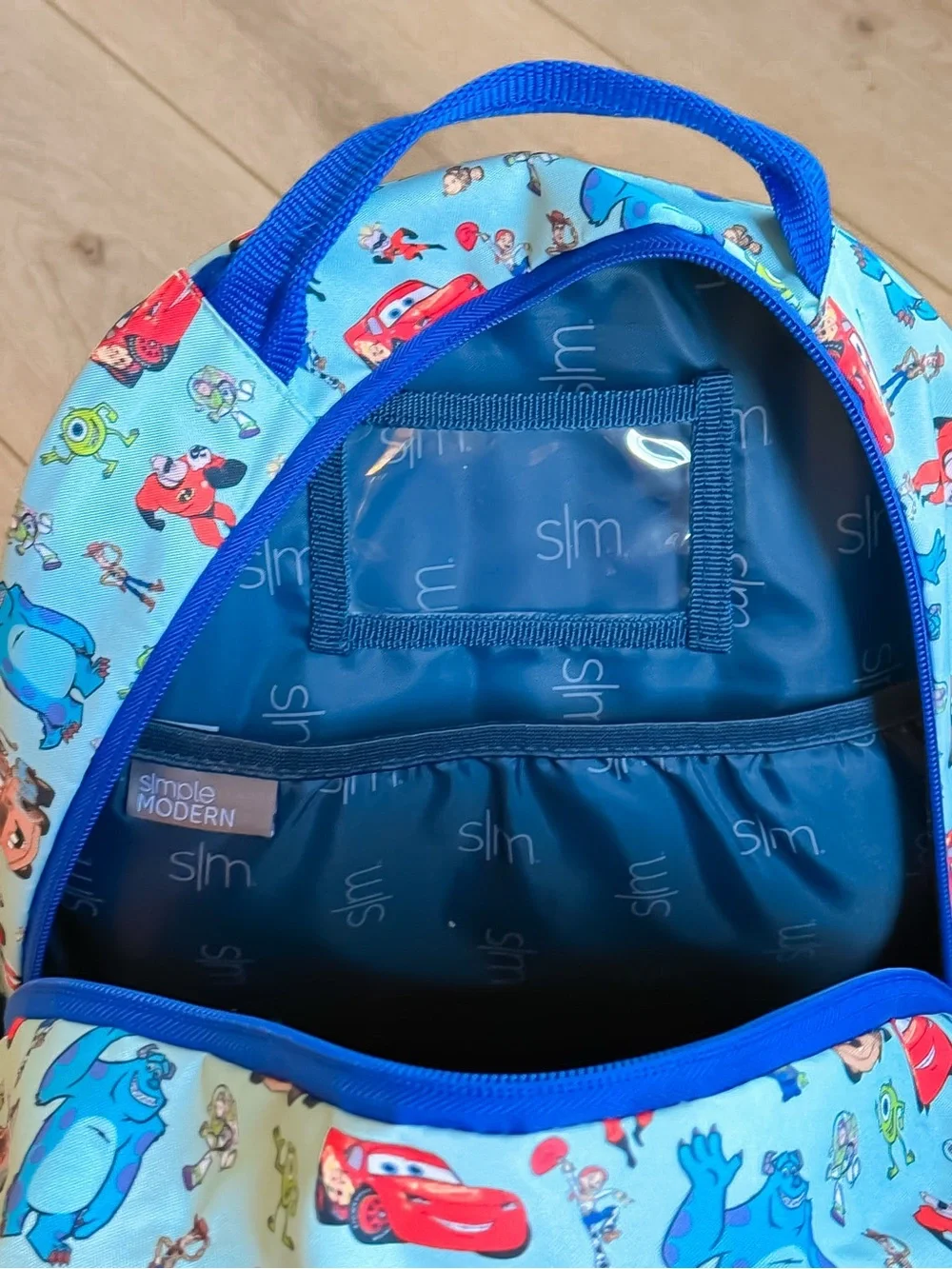 SIMPLE MODERN DISNEY PIXAR MASHUP FLETCHER BACKPACK AND HADLEY LUNCH BAG BUNDLE